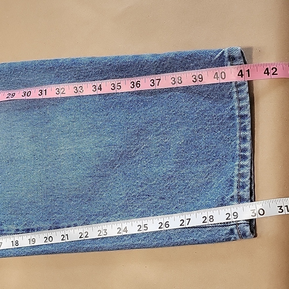 Madewell Size 29 "The Slouchy Boyjean" Denim Blue Jeans, Exc. Used Condition - Picture 6 of 13
